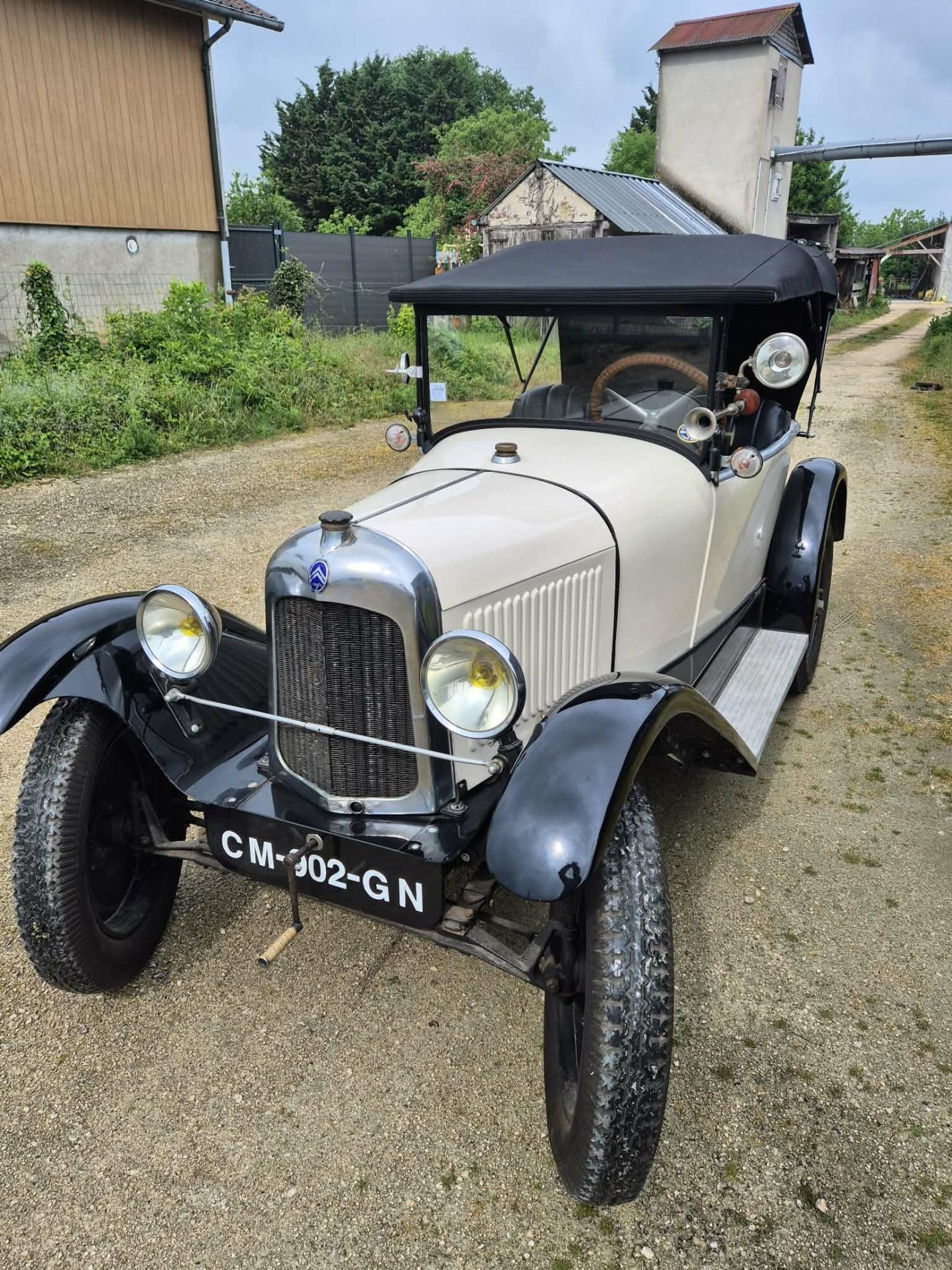 Capote de 5 CV trèfle de 1952